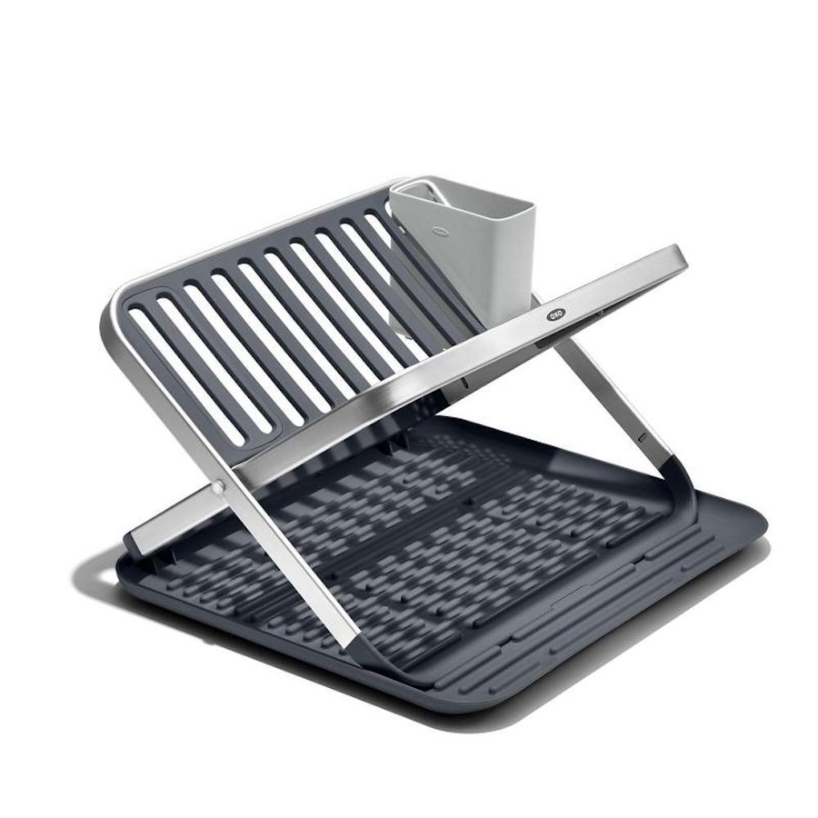Buy Oxo Good Grips Fold Flat Aluminum Drying Rack - Everyday Rewards Shop