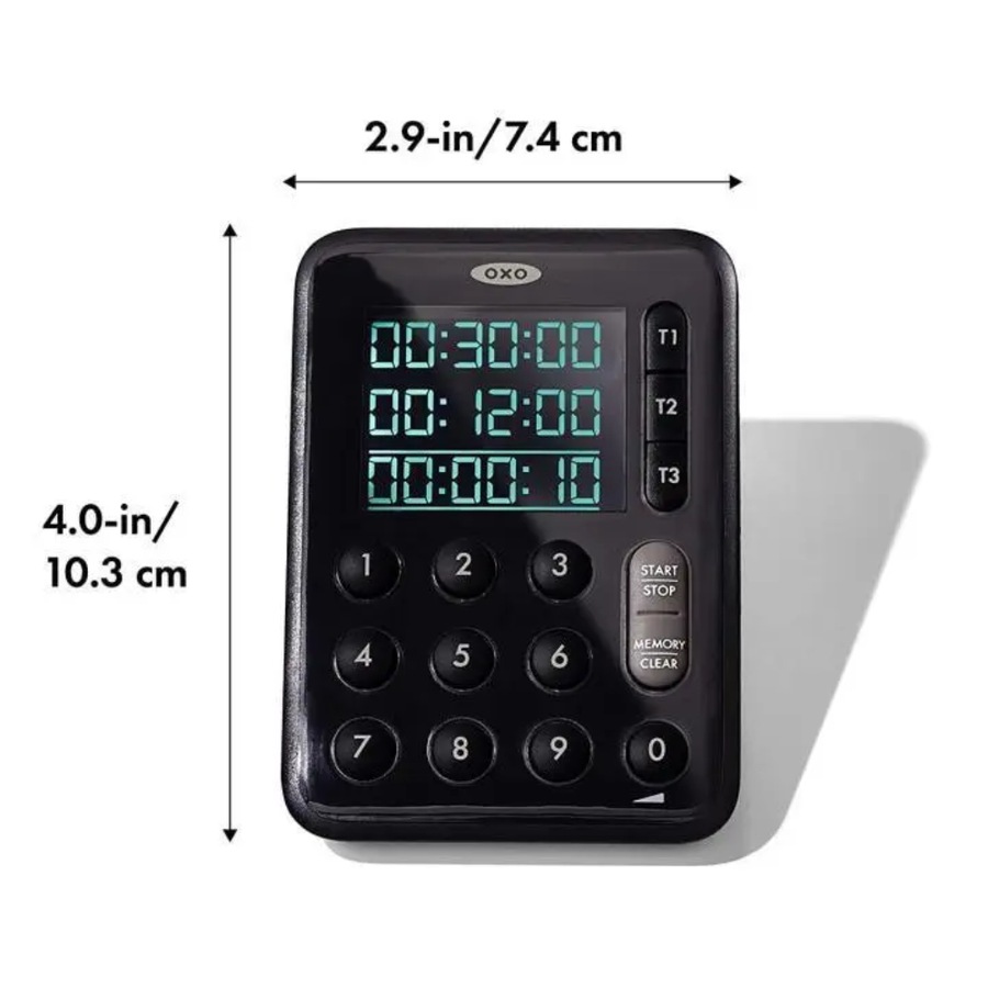 OXO Good Grips Triple Task Kitchen Timer