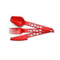 Primus Lightweight Trail Cutlery Set Red WP740590