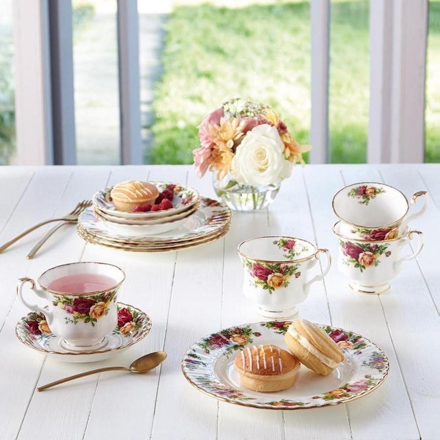 Royal Albert Old Country Roses Tea Set of 15 - 15 Piece
