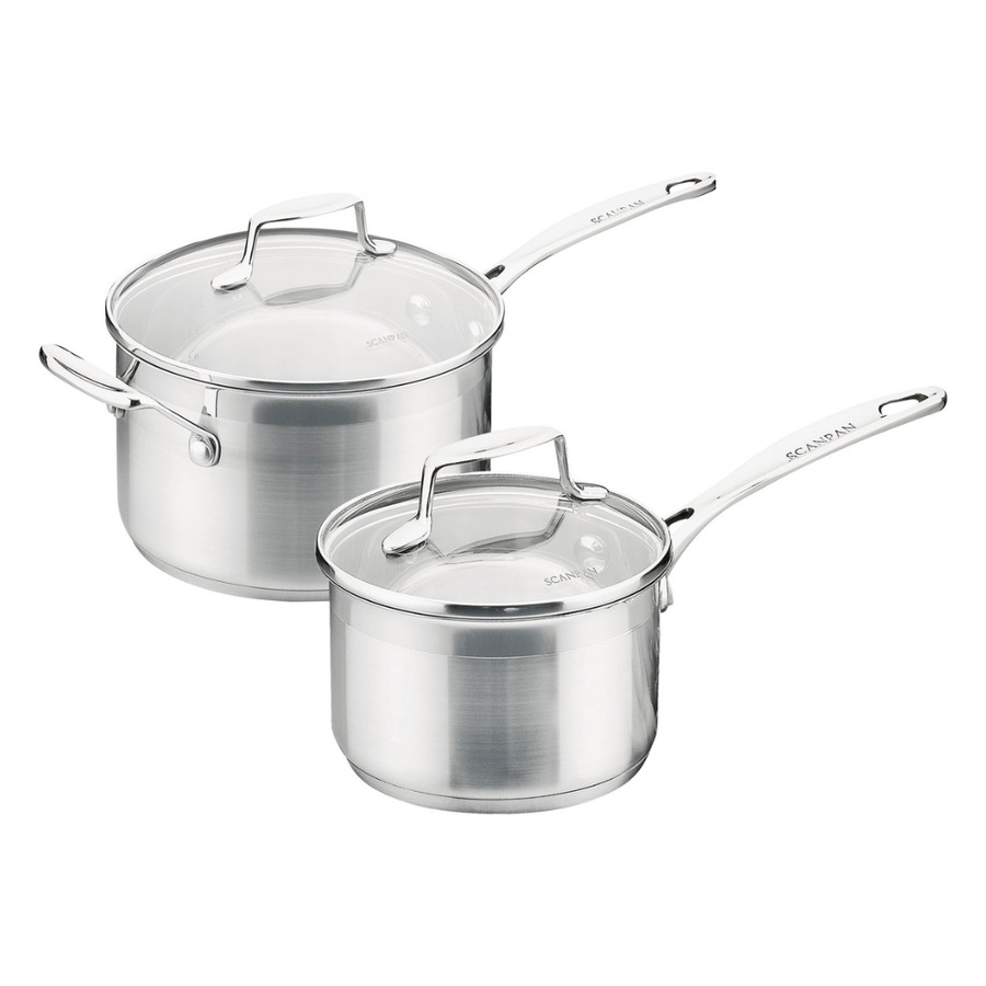 Scanpan 2 Piece Impact 16cm & 20cm Saucepan Set - 2pc
