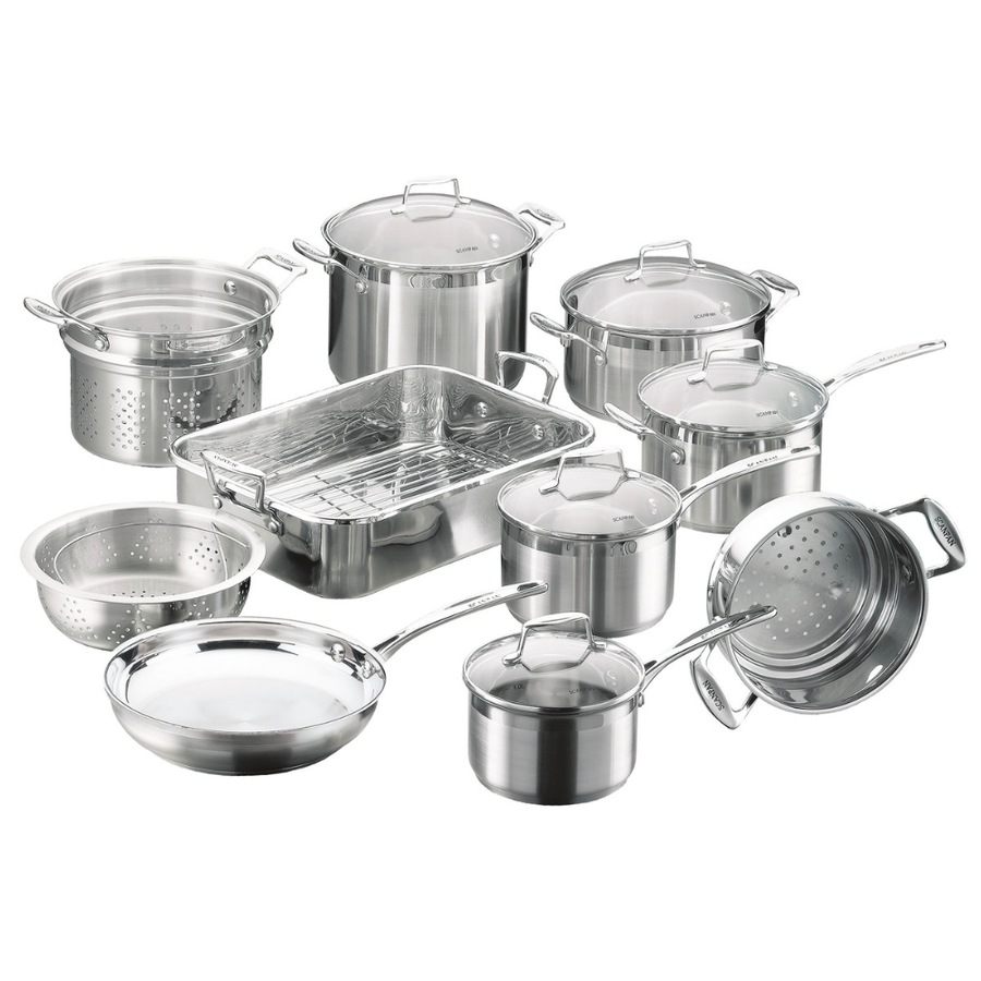 Scanpan Impact Stainless Steel 10 Piece Cookware Set