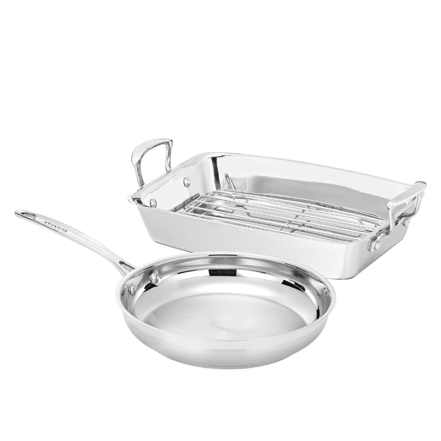 Scanpan Impact Stainless Steel 10 Piece Cookware Set