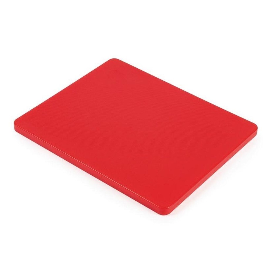 Set of 6 Colour Coded HACCP 250 x 400 x 13mm Polyethylene Cutting Chopping Reversible Boards