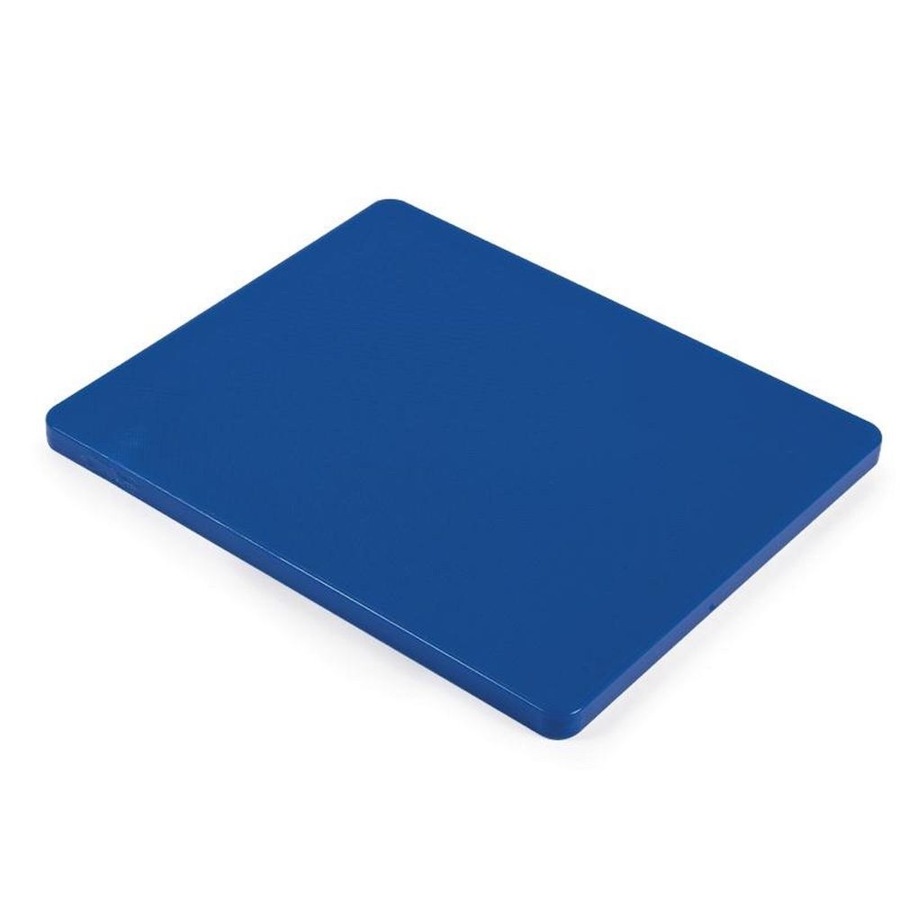Set of 6 Colour Coded HACCP 250 x 400 x 13mm Polyethylene Cutting Chopping Reversible Boards