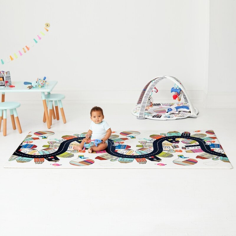 Buy SKIP HOP DOUBLEPLAY REVERSIBLE PLAY MAT KIDS BABY - VIBRANT VILLAGE ...