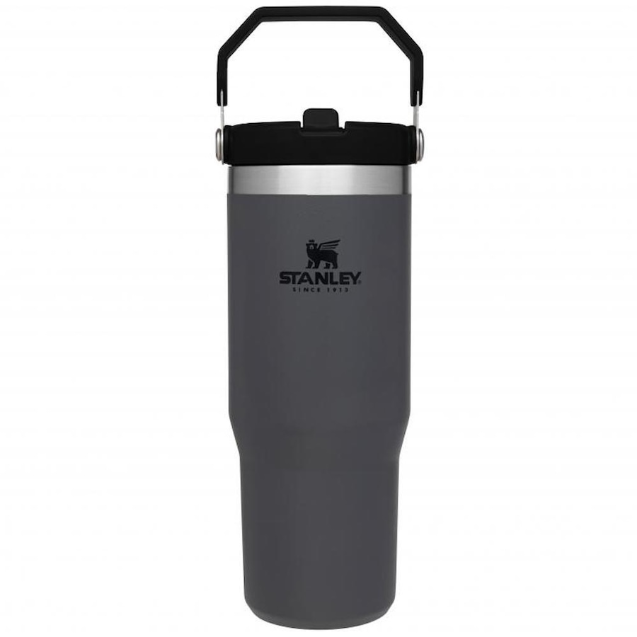 Stanley 30oz / 0.89L The IceFlow Flip Straw Tumbler - Charcoal
