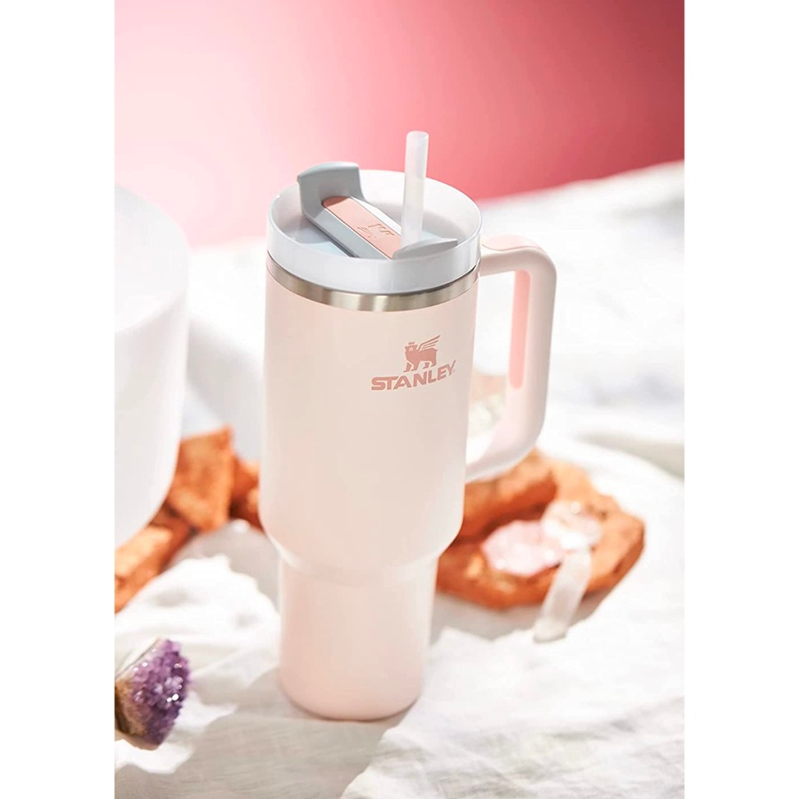 Stanley 40oz / 1.18L Quencher H2.0 Travel Tumbler - Rose Quartz