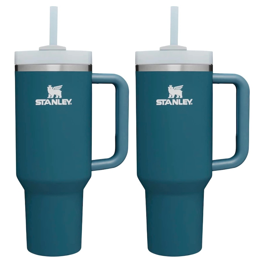 Stanley 40oz / 1.18L Quencher H2.0 Tumbler - 2 Pack Soft Matte Dune