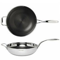 KOMAN] Black Win - Nonstick Titanium Coated Square Pan - 19 cm