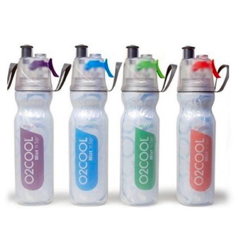 NEW 02 Cool Mist 'N Sip 18oz 530ml Water Drink Bottle Assorted Colour 02COOL O2COOL | Buy Pool 02 cool mist and sip