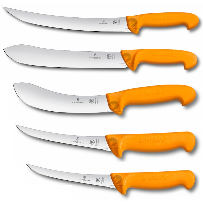 Victorinox Butcher Knife Set NEW VICTORINOX 5PC BUTCHER KNIFE SET KIT SKINNING BONING BREAKING | Buy