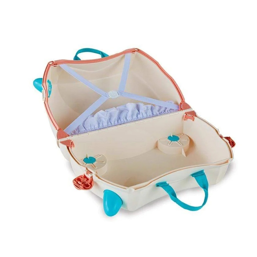 Trunki Ride on Kids Suitcase Luggage Toy Box - Lola the Llama