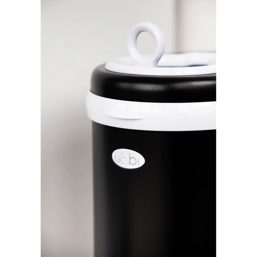 Ubbi Nappy Bin Diaper Pail - Matte Black