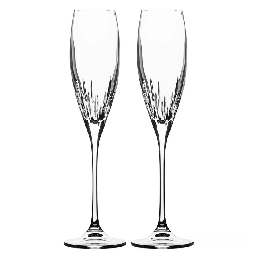 Vera Wang by Wedgwood Duchesse Toasting Champagne Flute - 2pc Set