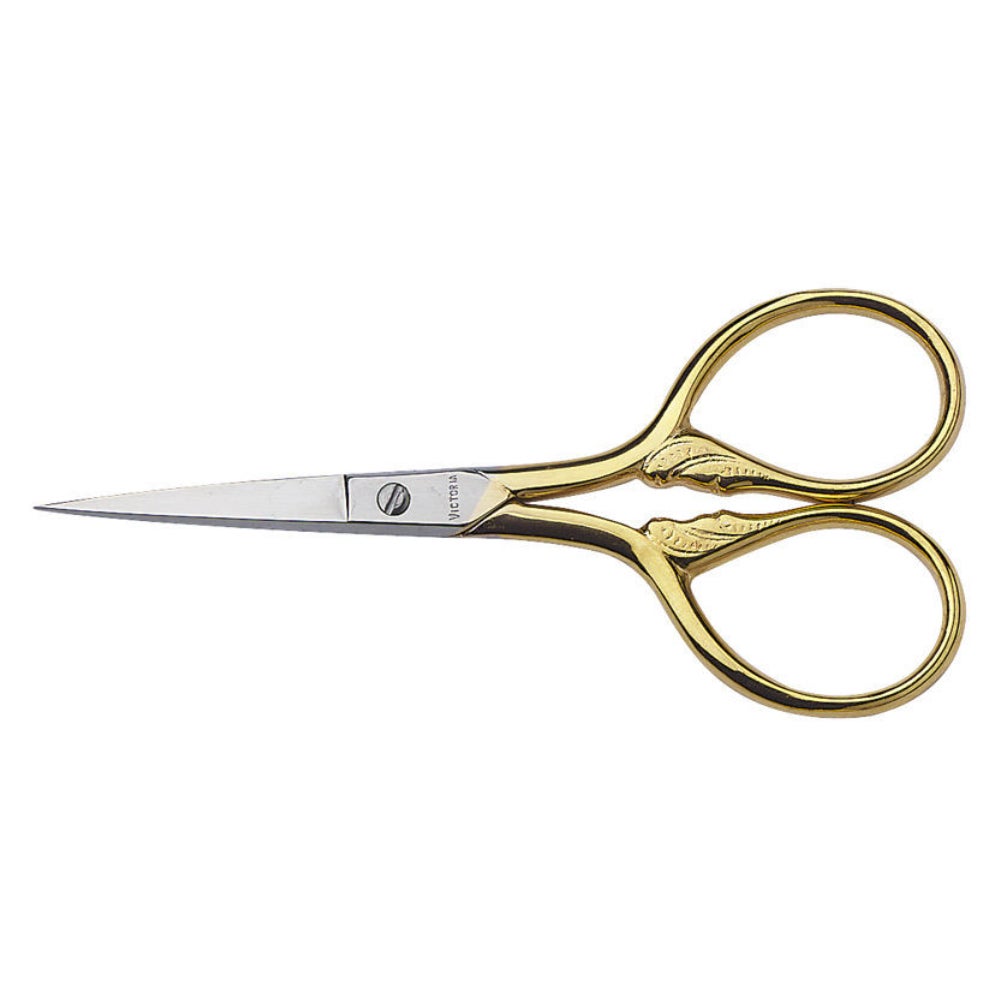 Victorinox Embroidery Scissors Gold Plated 9cm - 8.1039.09