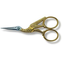 Victorinox Stork Embroidery 12cm Scissors Gold Plated - 8.1040.12
