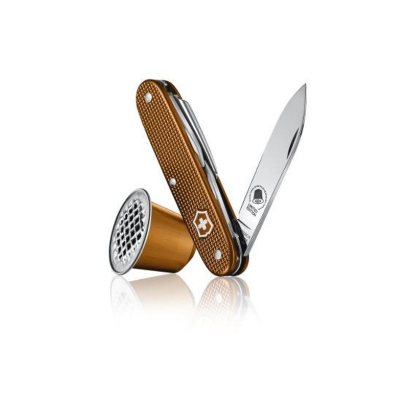 VICTORINOX SWISS ARMY Knife PIONEER Alox NESPRESSO LIVANTO LTD ED '17