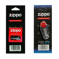 Zippo Refill 6 x Flints & 1 x Wick