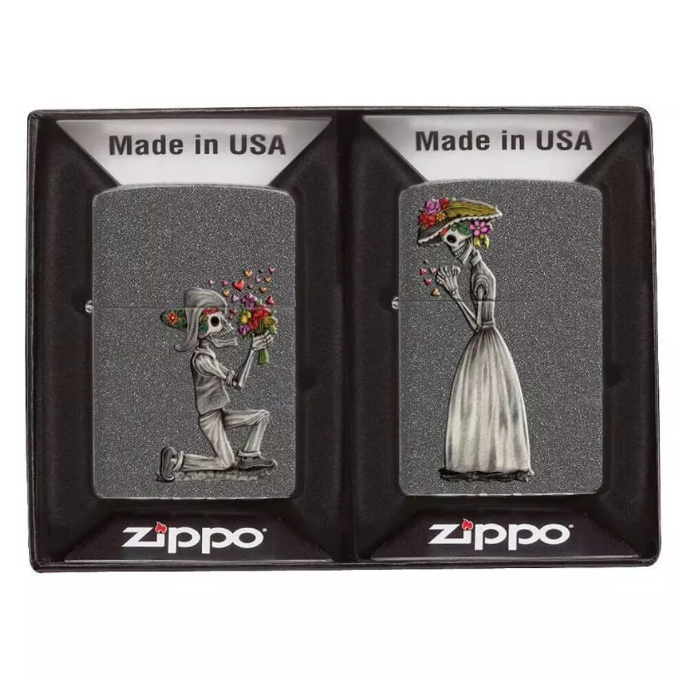Zippo Windproof Lighter Iron Stone 2 Gift Pack Australia
