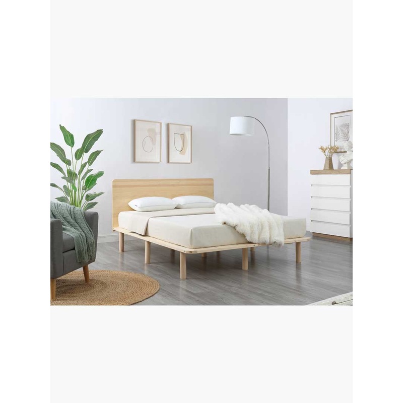 Buy Cali Wooden Bed Frame MyDeal