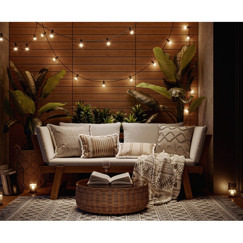 Cora Wooden Outdoor DayBed Show Home Sales