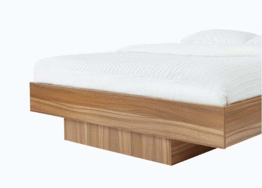 Buy Nook Wooden Bed Base Walnut Oak MyDeal