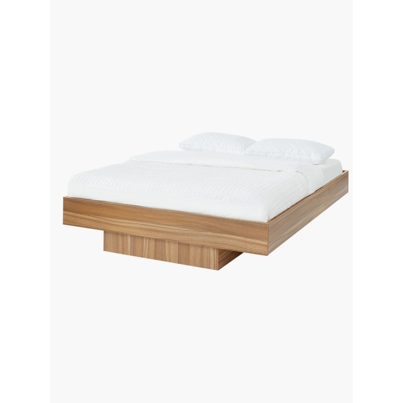 Buy Nook Wooden Bed Base Walnut Oak MyDeal
