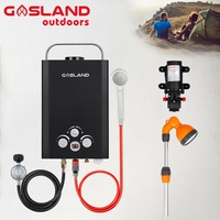 CAMPLUX Portable Gas Hot Water Heater Camping LPG Hot Water System 12V Pump RV