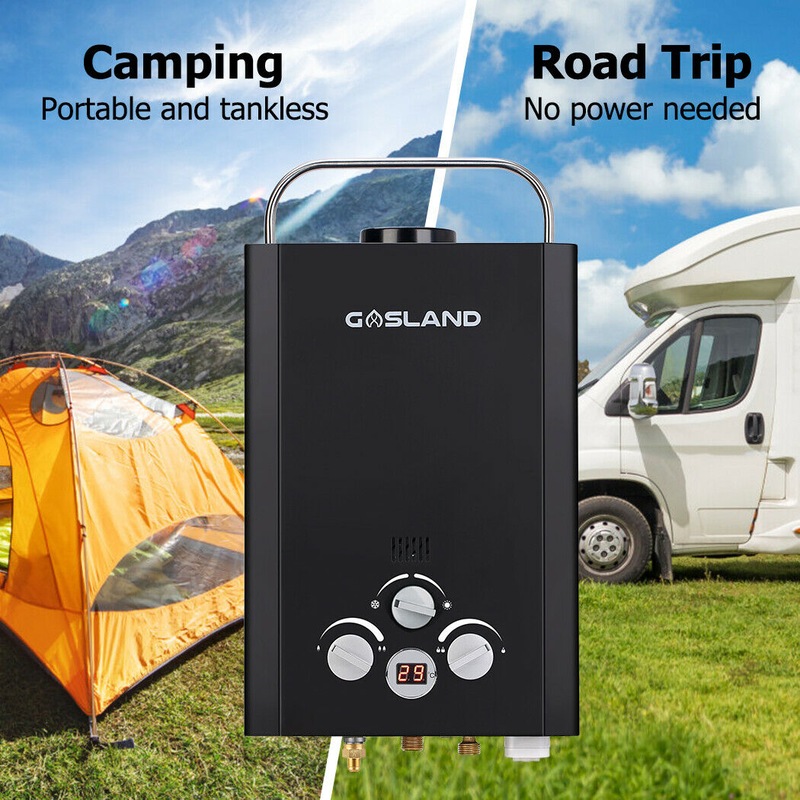 Buy CAMPLUX Portable Gas Hot Water Heater Camping LPG Hot Water System