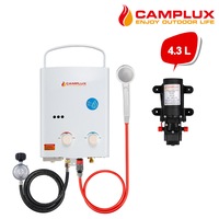 CAMPLUX Portable Gas Hot Water System Outdoor Camping Pump Caravan Instant