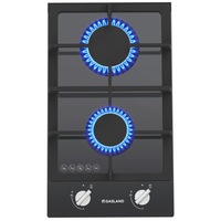 GASLAND chef 30cm Gas Cooktop 2 Burners Glass Cast Iron Cooking Stove