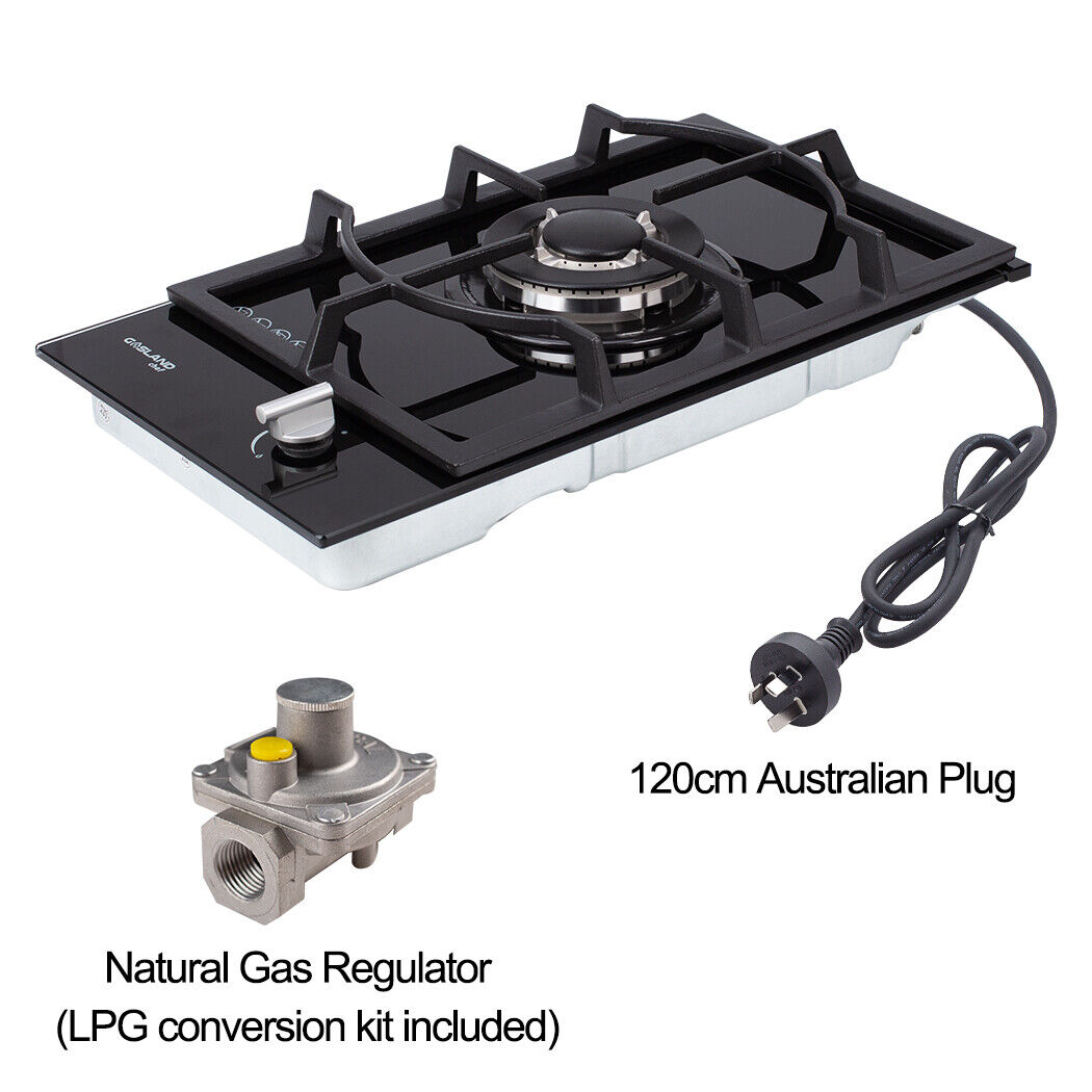 30 glass gas cooktop