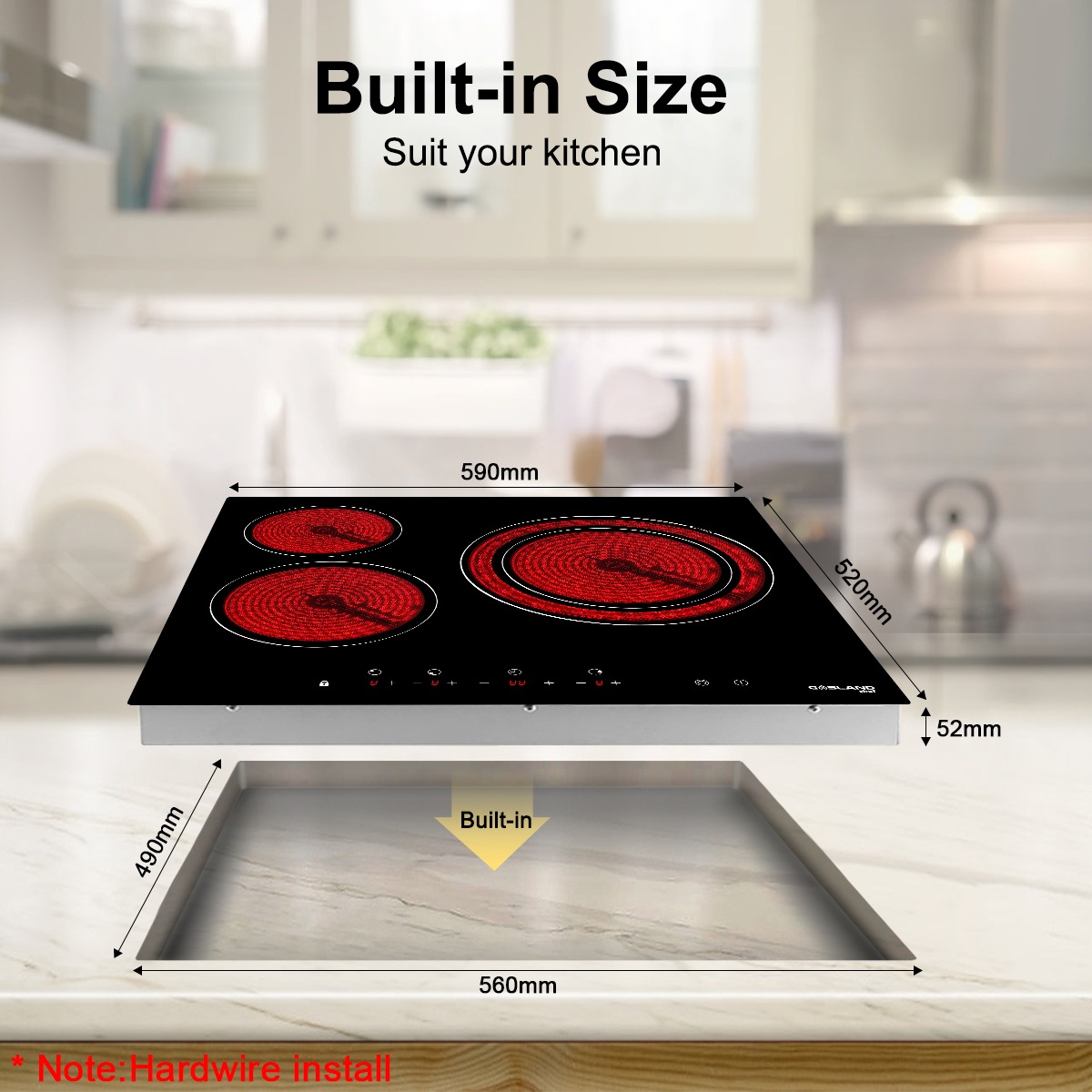 gasland chef electric cooktop