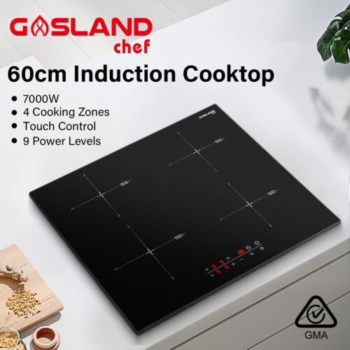 GASLAND chef Electric Induction Cooktop 60cm 4 Burners Kitchen Stove Cooker Touch Control