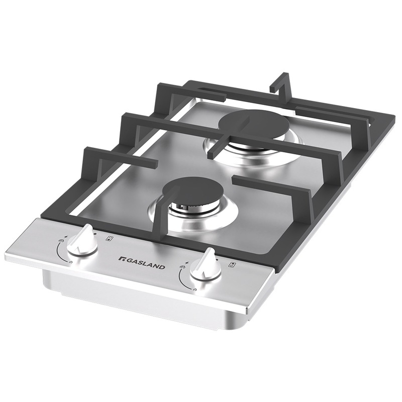 Buy GASLAND chef Gas Cooktop 2 Burners Gas Hob 30cm Stainless Steel