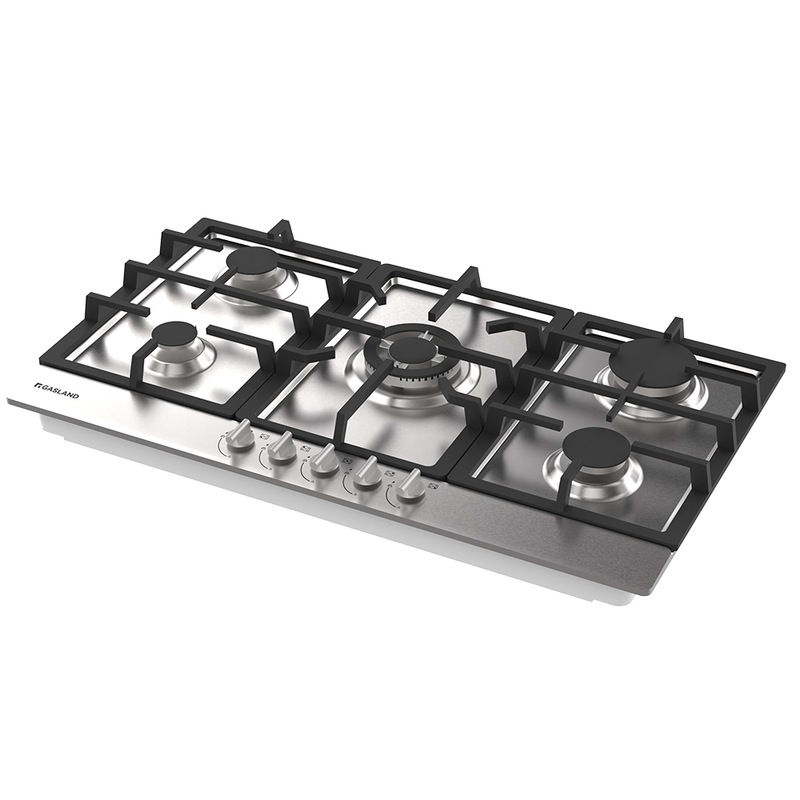 Buy GASLAND chef Gas Cooktop 90cm 5 Burners Cooking Hob Stainless Steel