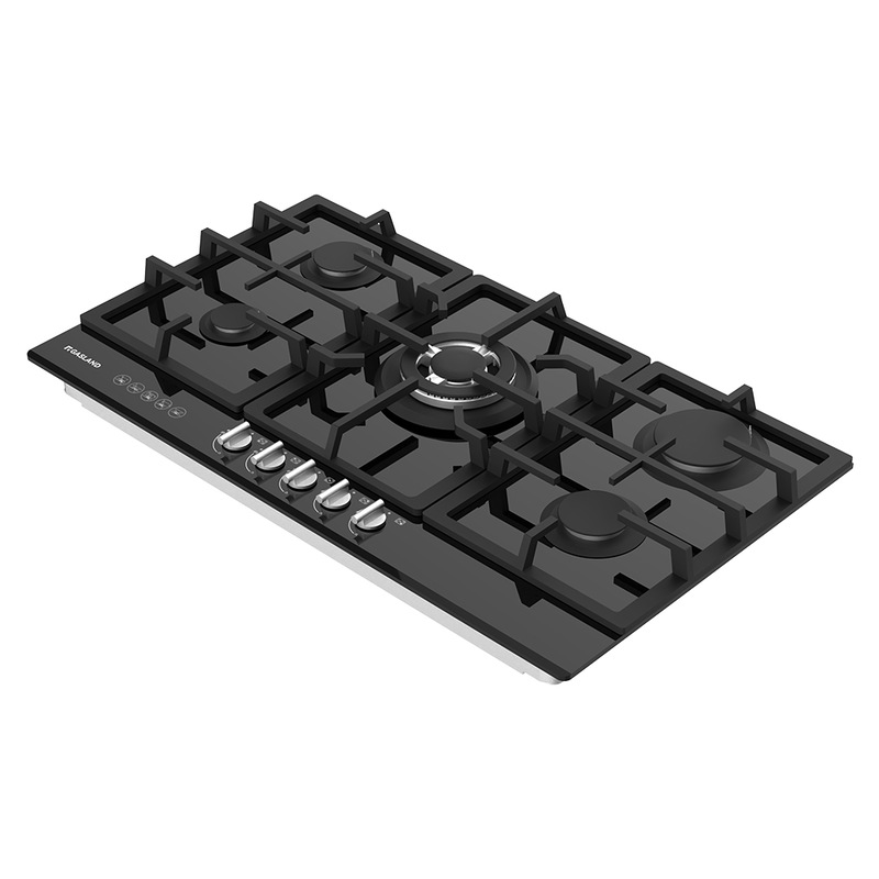 Buy GASLAND chef Gas Cooktop 5 Burners Glass Burner Cooktop Stove Knob