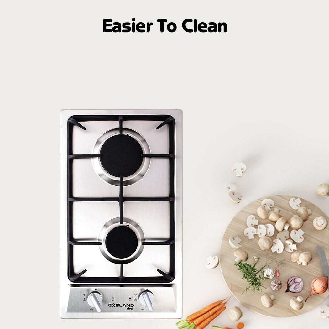 Gasland chef online 2 burner cooktop