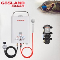 GASLAND Gas Hot Water Heater Portable Caravan Water With 6LPump Camping