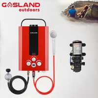 GASLAND Gas Hot Water Heater Portable Pump LPG Caravan Camping 6L Pump