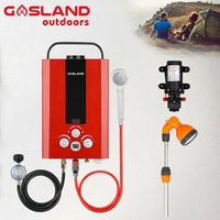 GASLAND Gas Hot Water Heater Portable Pump LPG Caravan Pump Camping Stand Shower