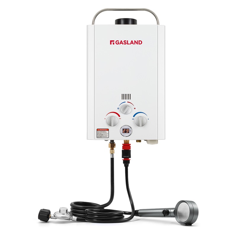 Buy GASLAND Portable Gas Water Heater 8L/Min Caravan Instant Hot Shower