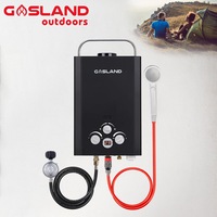 GASLAND Portable LPG Gas Hot Water Heater Caravan Camping Shower