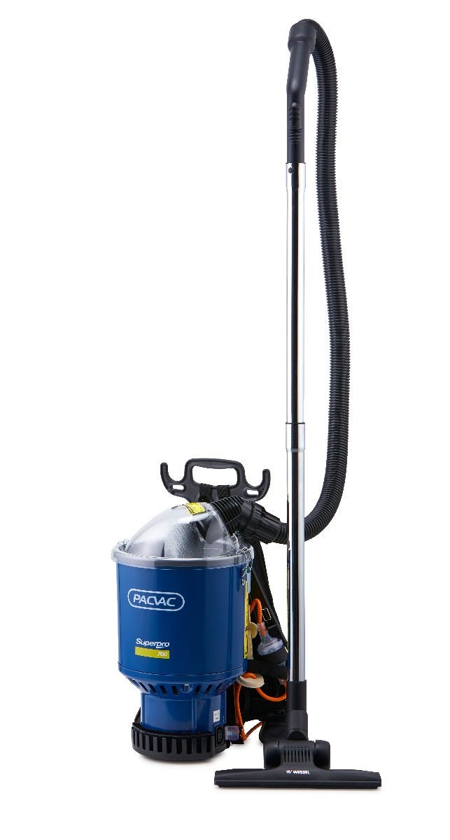 Pacvac Superpro 700 Dry Backpack Vacuum Cleaner HEPA Filter 2 Bags SuperStrong Buy Vacuum