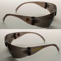 2 Brisbane Broncos NRL Safety Eyewear UV Work Protect Shades SMOKE Sunglasses