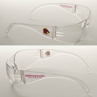 2 Brisbane Broncos NRL Safety Eyewear Work Protect Shades CLEAR