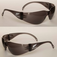 2 Rugby Union All Blacks NRL Safety Eyewear UV Work Protect Shades SMOKE Sunglasses