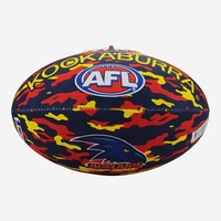 Adelaide Crows AFL Size 5 Camo Synthetic Footy Football