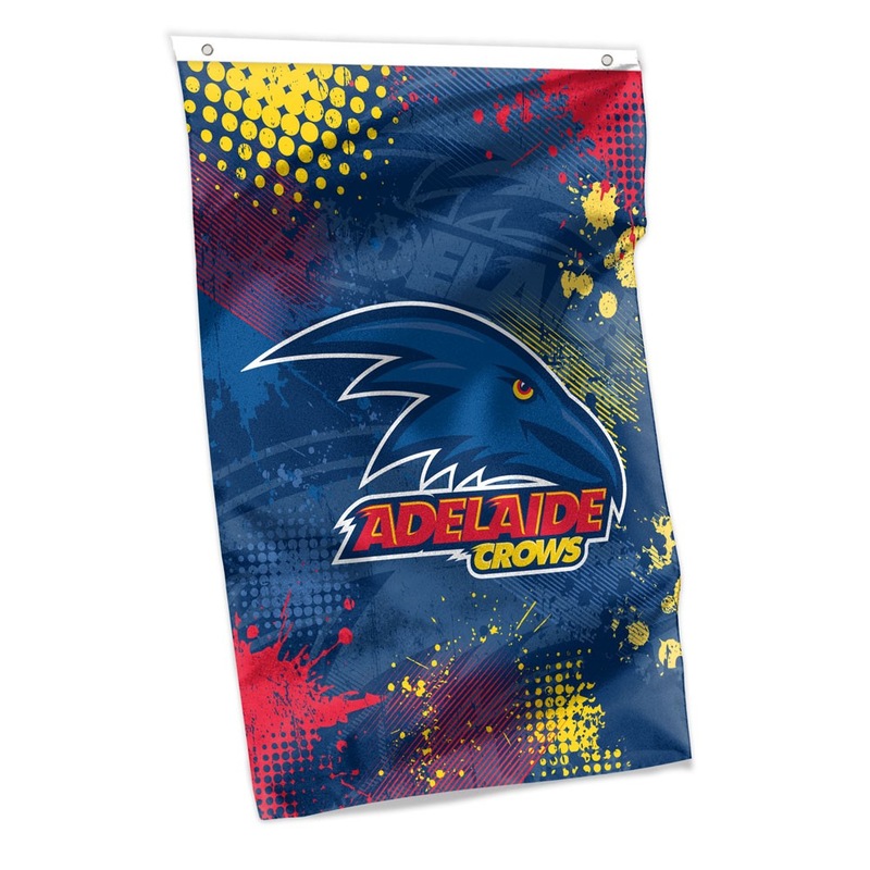 Buy Adelaide Crows Afl Wall Flag Banner Mydeal 9559